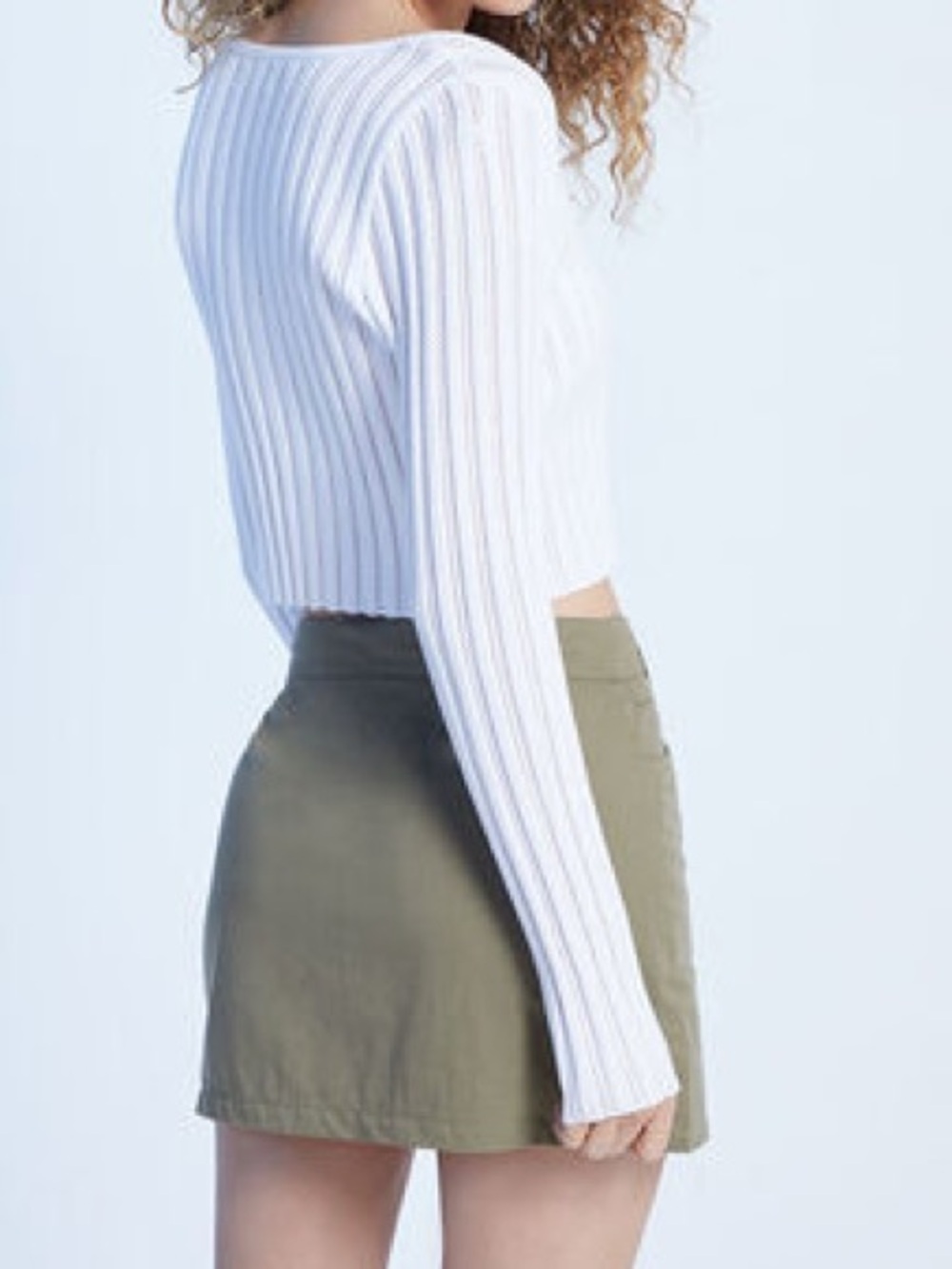 Pacsun L.A. Hearts Cropped Cardigan Sweater